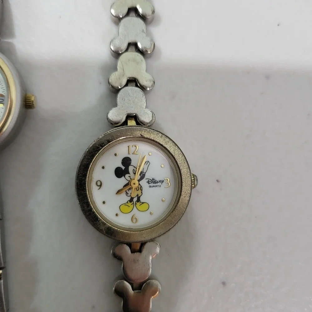 Mickey Mouse Official Disney Park Quartz Watches -Lot of 2